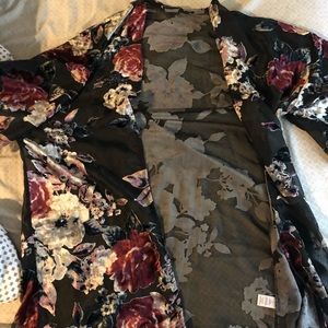 Floral cardigan